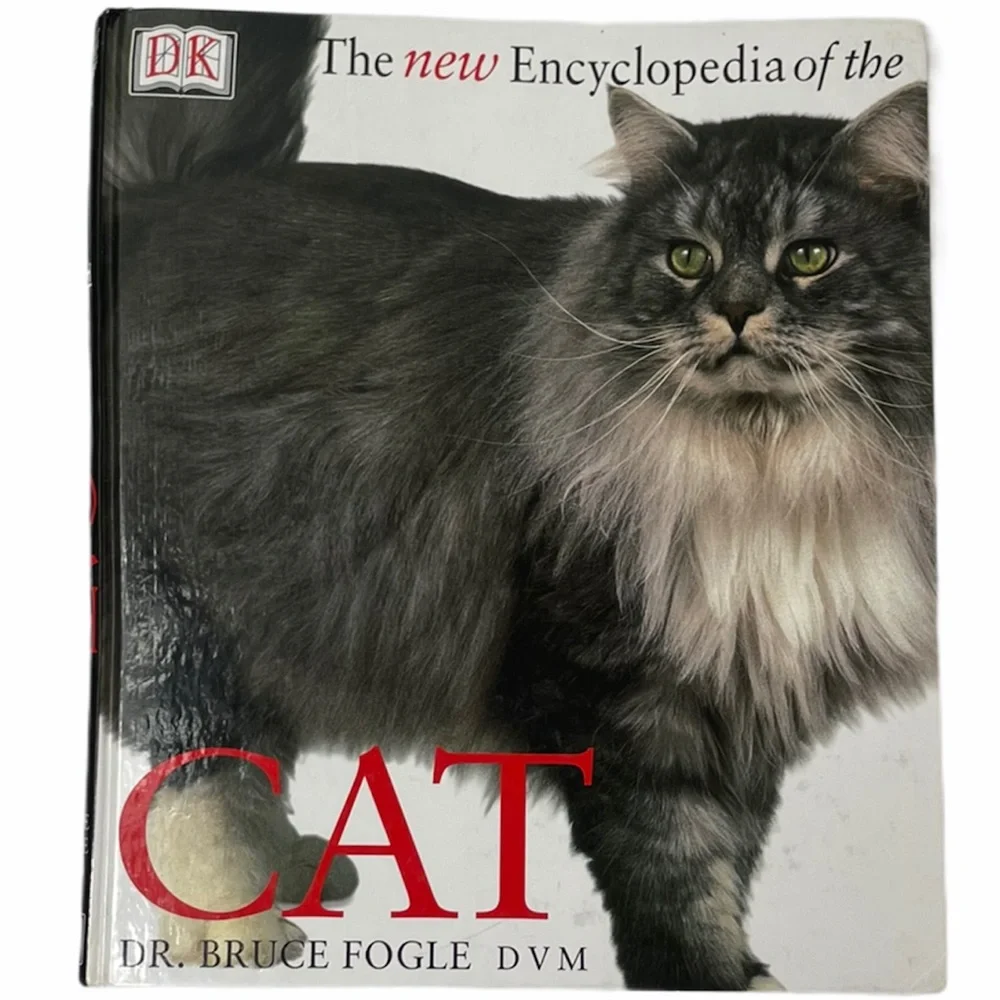 Cat Encyclopedia by Dr. Bruce Fogle DMV Cats Kitten Luxury Collectible Book